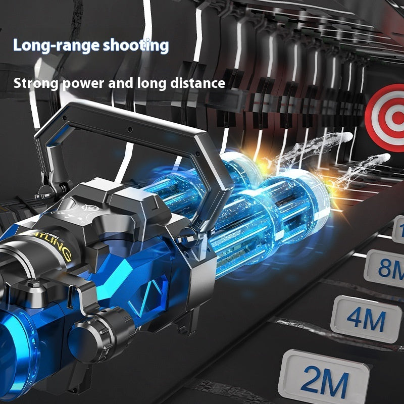 Summer Water Fun Electric Gatling Gun